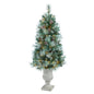 4.5' Frosted Tip British Columbia Mountain Pine Artificial Christmas Tree