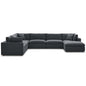 Commix 7-Piece Down Filled Overstuffed Sectional Sofa by Modway
