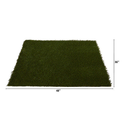 3' x 4' Artificial Professional Grass Turf Carpet UV Resistant