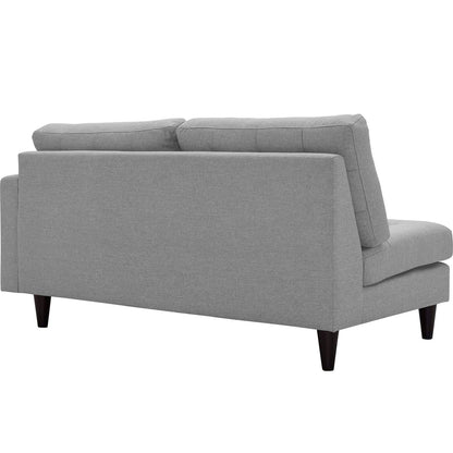 Empress Right-Facing Upholstered Fabric Loveseat by Modway