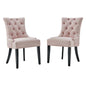 Regent Tufted Performance Velvet Dining Side Chairs Set of 2 by Modway