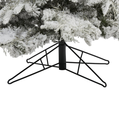 9' Flocked Grand Northern Rocky Fir Artificial Christmas Tree