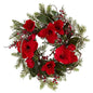 24"  Amaryllis Wreath
