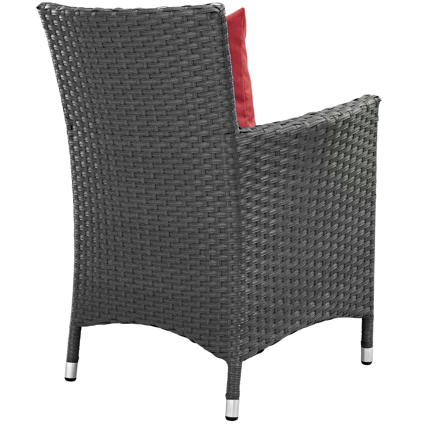 Sojourn 4 Piece Outdoor Patio Sunbrella¨ Dining Set by Modway