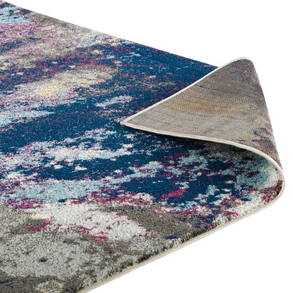 Entourage Adeline Contemporary Modern Abstract 8x10 Area Rug by Modway