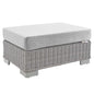 Conway Sunbrella¨ Outdoor Patio Wicker Rattan Ottoman by Modway