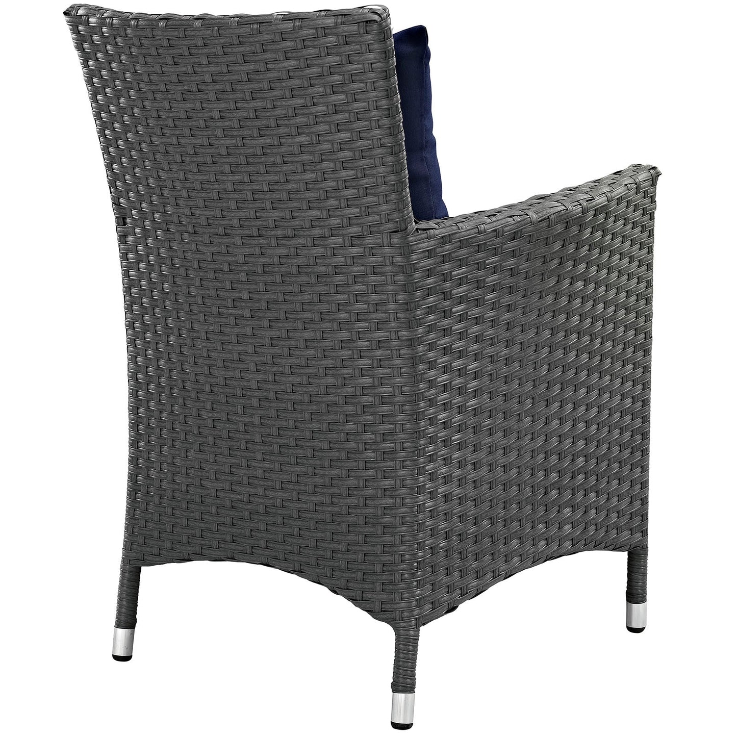 Sojourn 4 Piece Outdoor Patio Sunbrella¨ Dining Set by Modway