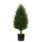 3' Cypress Tower Artificial Tree UV Resistant (Indoor/Outdoor)