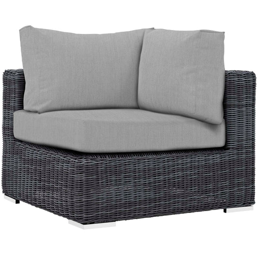 Summon Outdoor Patio Sunbrella¨ Corner by Modway