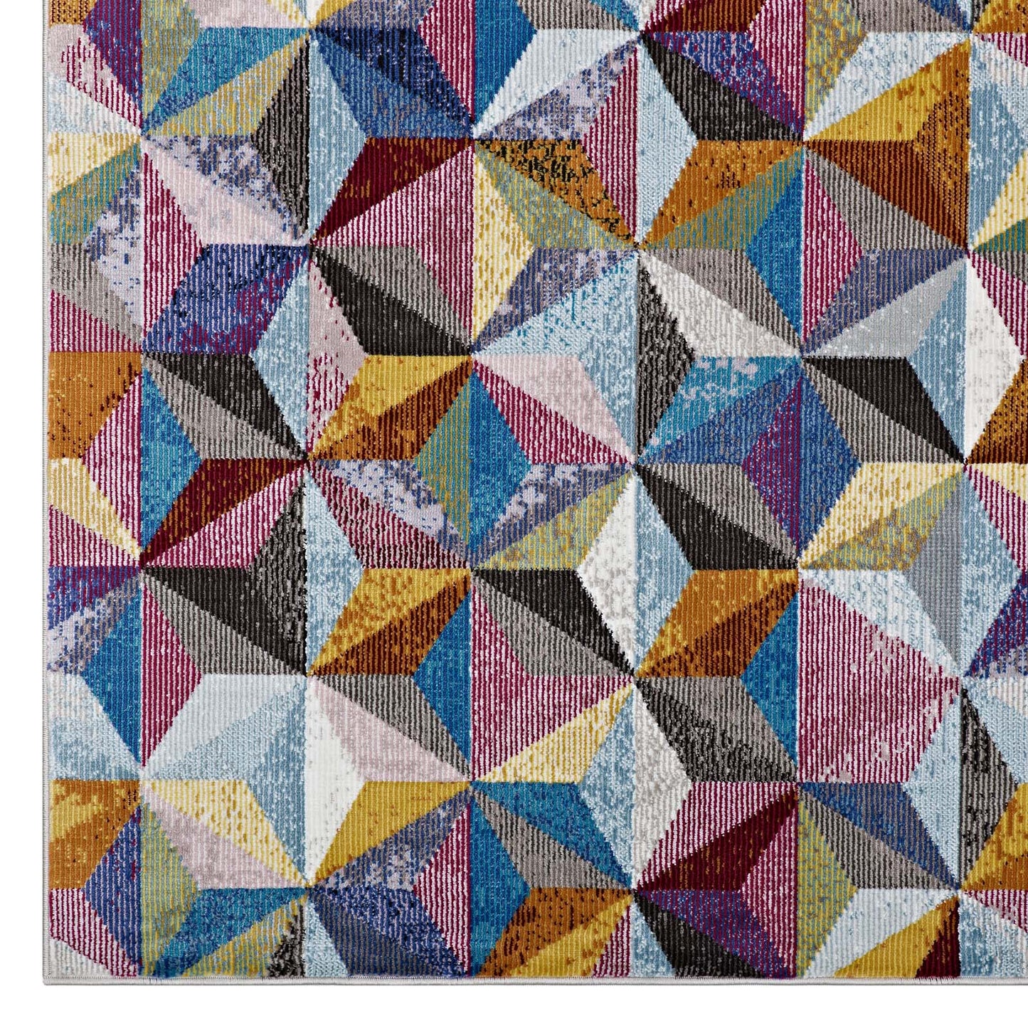 Arisa Geometric Hexagon Mosaic 4x6 Area Rug by Modway