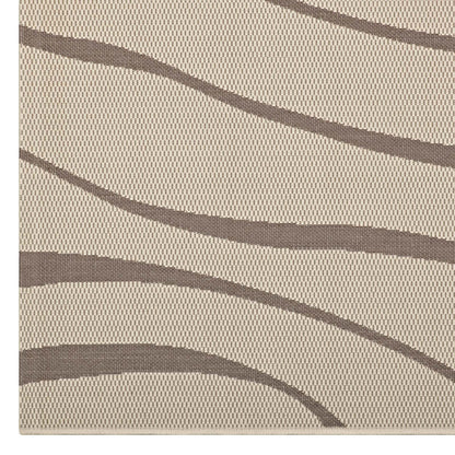 Surge Swirl Abstract Indoor and Outdoor 8x10 Area Rug by Modway