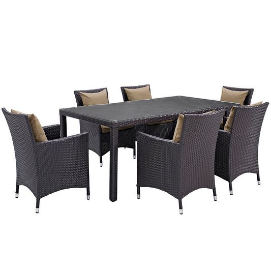 Convene 7 Piece Outdoor Patio Dining Set by Modway