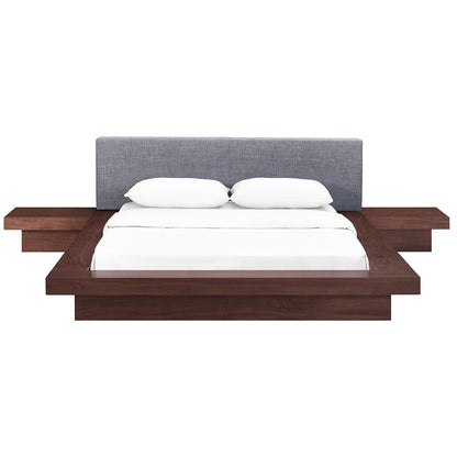 Freja 3 Piece Fabric Queen Bedroom Set by Modway