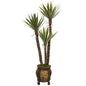 61" Yucca Artificial Tree in Decorative Planter