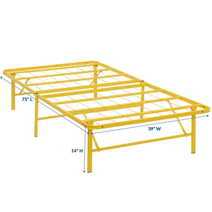 Horizon Stainless Steel Twin Bed Frame by Modway