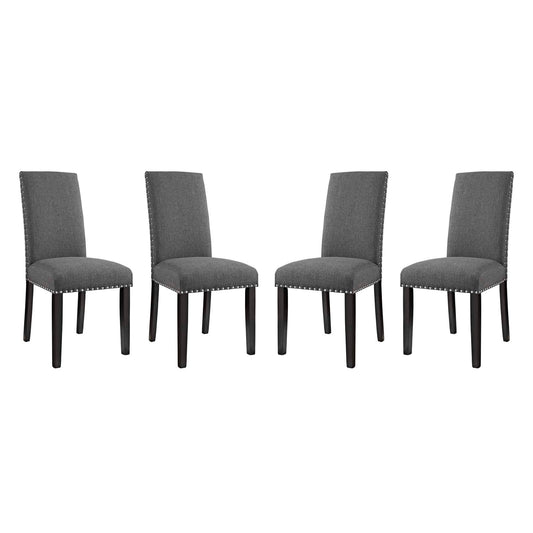 Parcel Fabric Dining Side Chair Set of 4 by Modway
