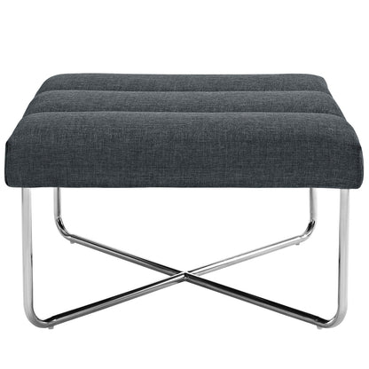 Reach Upholstered Fabric Ottoman by Modway