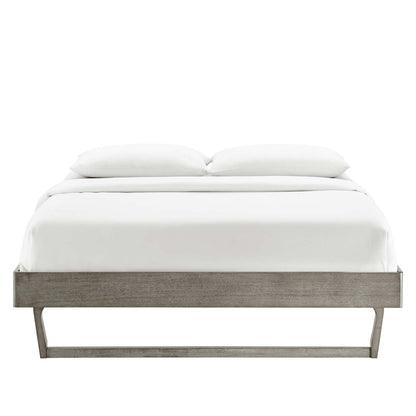 Billie Wood Queen Platform Bed Frame by Modway