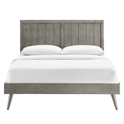 Alana Wood Full Platform Bed With Splayed Legs by Modway