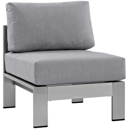 Shore 7 Piece Outdoor Patio Sectional Sofa Set by Modway