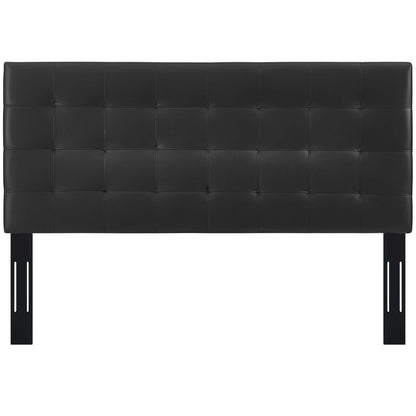 Paisley Tufted Upholstered Faux Leather Full / Queen Headboard by Modway