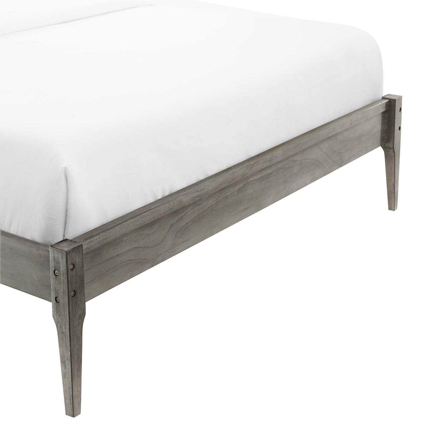 June Wood Full Platform Bed Frame by Modway