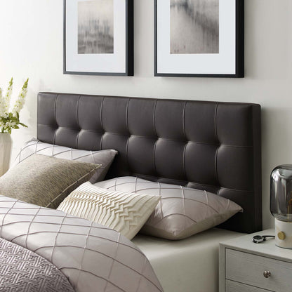 Lily Upholstered Vinyl King Headboard by Modway