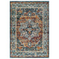 Tribute Diantha Distressed Vintage Floral Vintage Medallion 5x8 Area Rug by Modway