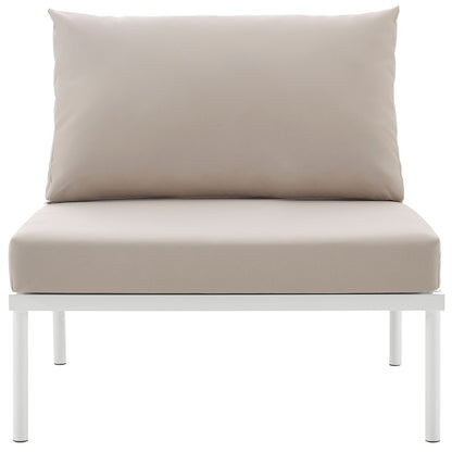 Harmony Armless Outdoor Patio Aluminum Chair by Modway