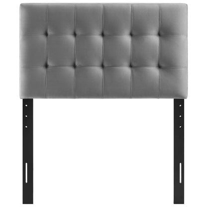 Lily Biscuit Tufted Performance Velvet Twin Headboard by Modway