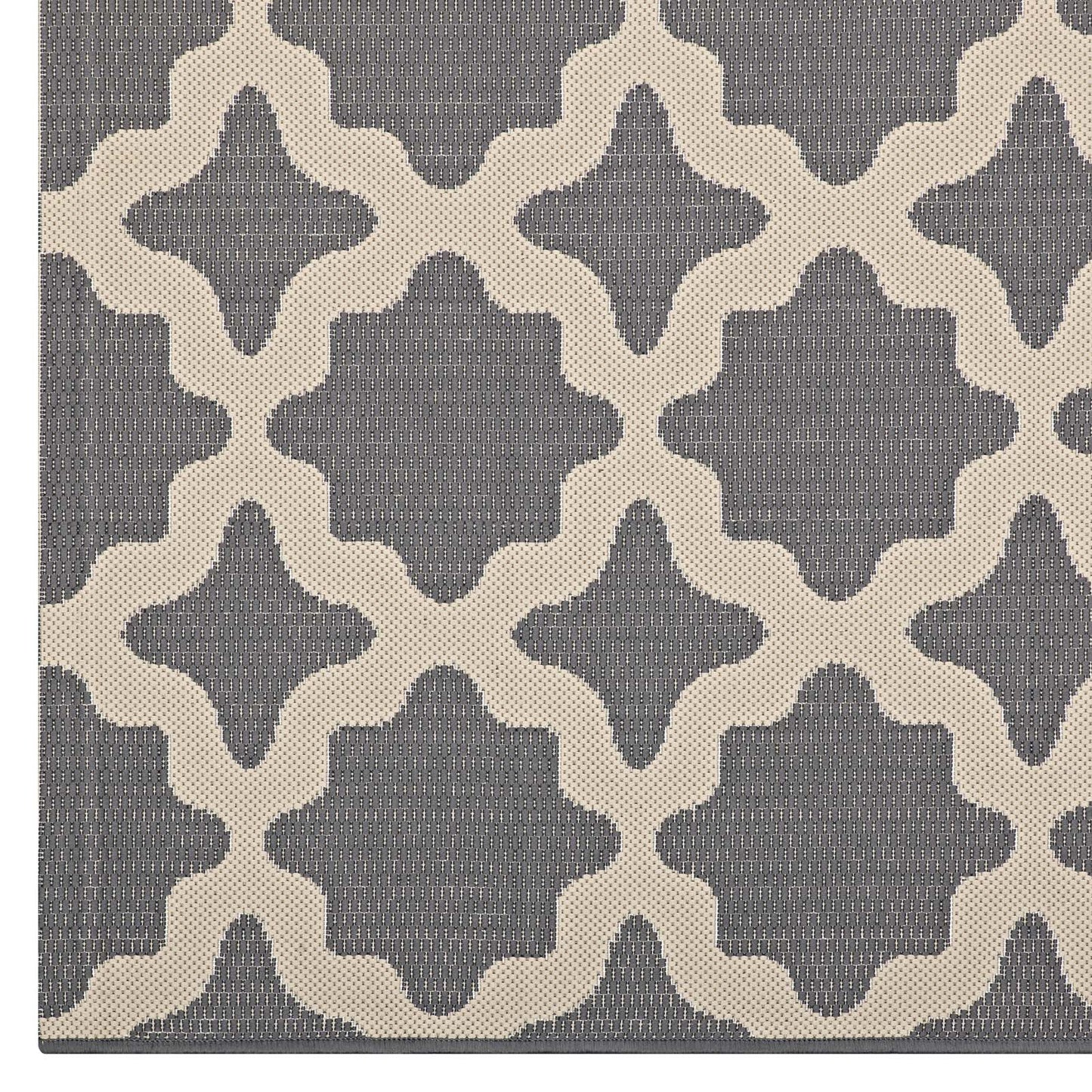 Cerelia Moroccan Trellis Indoor and Outdoor 8x10 Area Rug by Modway