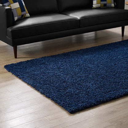Enyssa Solid 5x8 Shag Area Rug by Modway