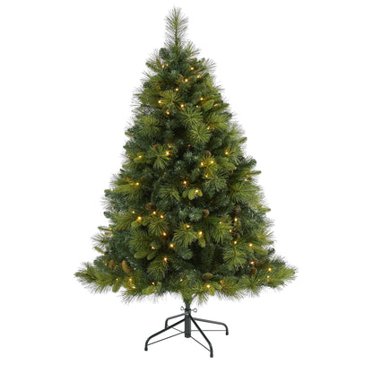 5' North Carolina Mixed Pine Artificial Christmas Tree