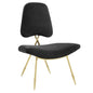 Ponder Performance Velvet Lounge Chair by Modway