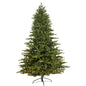 7.5' Wyoming Spruce Artificial Christmas Tree w/ 650 Clear LED Lights