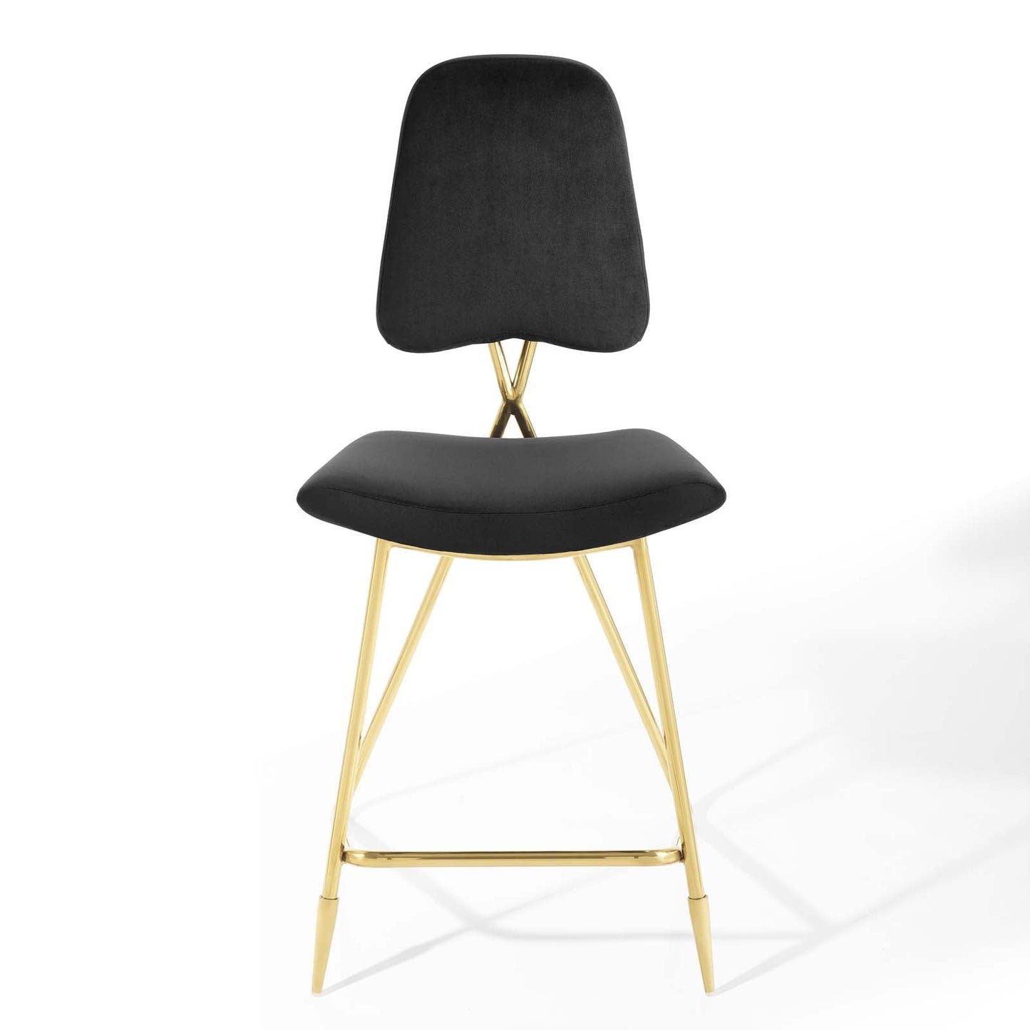 Ponder Performance Velvet Counter Stool by Modway