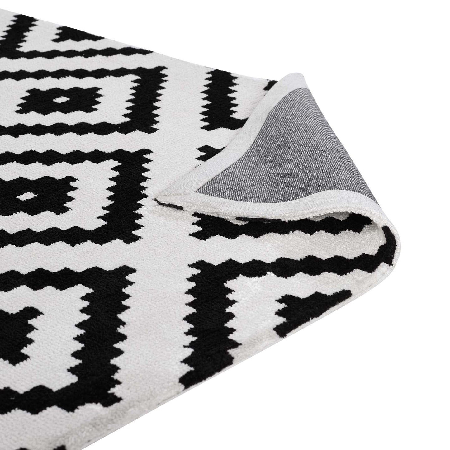 Alika Abstract Diamond Trellis 5x8 Area Rug by Modway