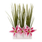 23" Grass & Lily Artificial Arrangement