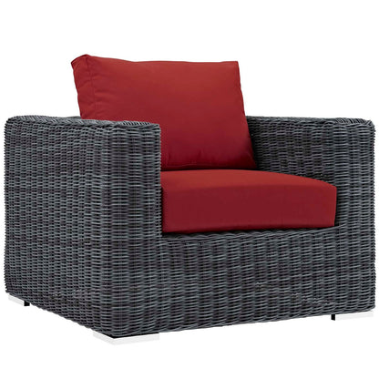 Summon 10 Piece Outdoor Patio Sunbrella¨ Sectional Set by Modway