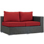 Sojourn Outdoor Patio Sunbrella¨ Right Arm Loveseat by Modway