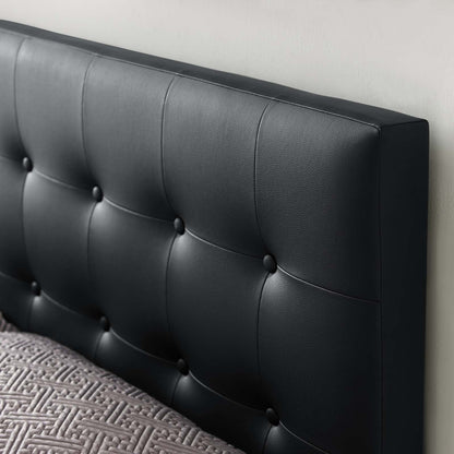 Emily Upholstered Vinyl Full Headboard by Modway