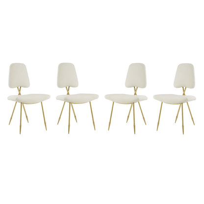 Ponder Dining Side Chair Set of 4 by Modway