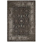 Berit Distressed Vintage Floral Lattice 8x10 Area Rug by Modway