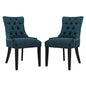 Regent Fabric Dining Side Chair Set of 2 by Modway