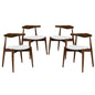 Stalwart Dining Side Chairs Set of 4 by Modway