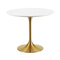 Lippa 36" Round Wood Dining Table by Modway
