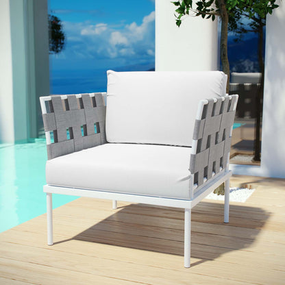 Harmony Outdoor Patio Aluminum Armchair by Modway