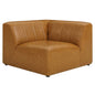 Bartlett Vegan Leather Corner Chair by Modway