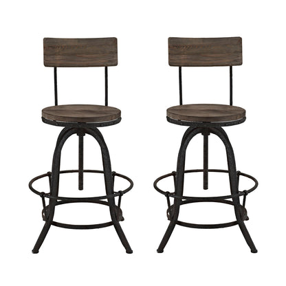Procure Bar Stool Set of 2 by Modway