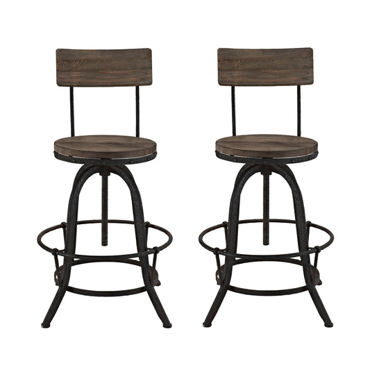 Procure Bar Stool Set of 2 by Modway